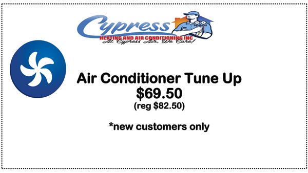Cypress Air conditioner offer tune up