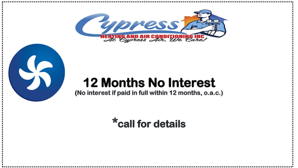 12 month no interest